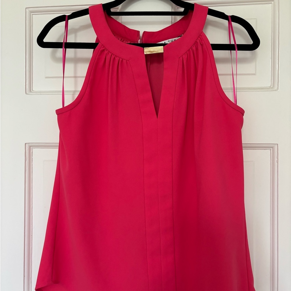 Trina Turk Pink Sleeveless Tank Top